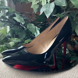 Marc Fisher Black Patent Leather Heels
